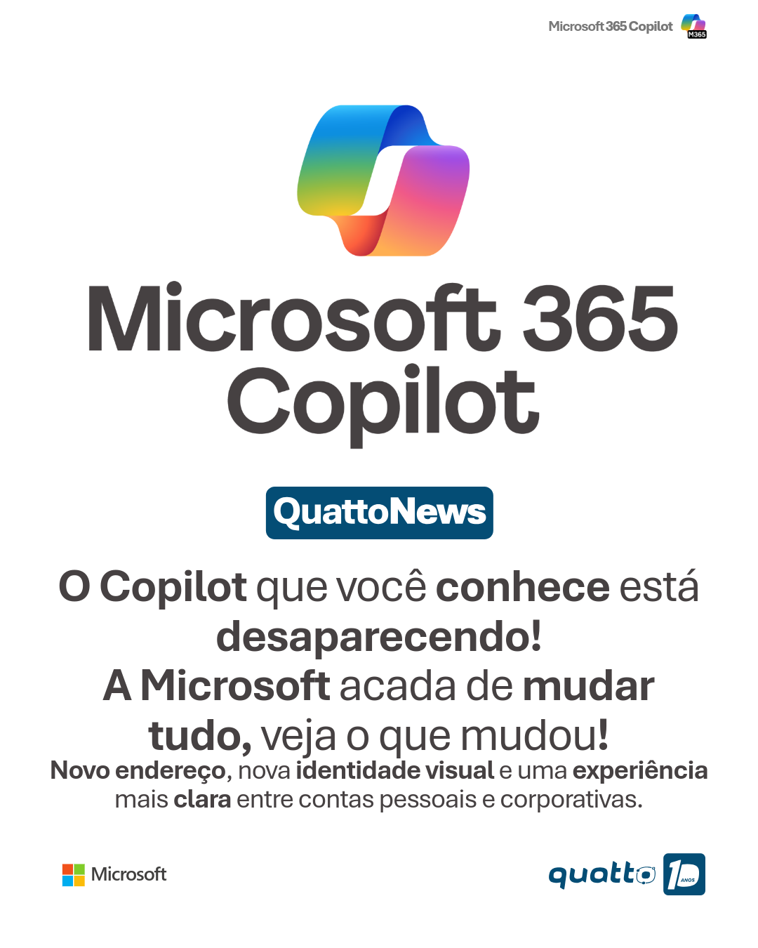 O Microsoft Copilot está mudando. E sua empresa precisa conhecer essa atualização.